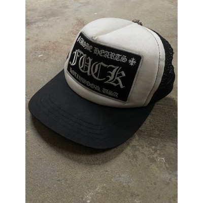 Chrome Hearts F*** Trucker White Used OSFM