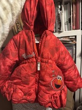 Elmo Winter Jacket Size 2t Sesame Street
