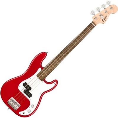Fender Squier Mini P-Bass LRL DKR E-Bassgitarre | Neu