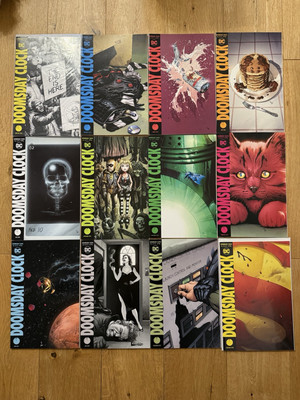 Doomsday Clock 1-12 Variant Set (2018, Geoff Johns/Gary Frank)