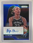 A'ja Wilson 2024 Panini WNBA Prizm #SG-AW Blue Signatures Auto /75