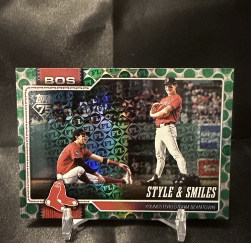 Style & Smiles [Green Spring Training] #260 2026 Topps card