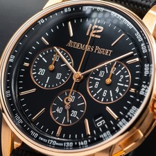 Audemars Piguet Code 11.59 Chronograph Rose Gold/Black - 26393OR New & Unworn 4