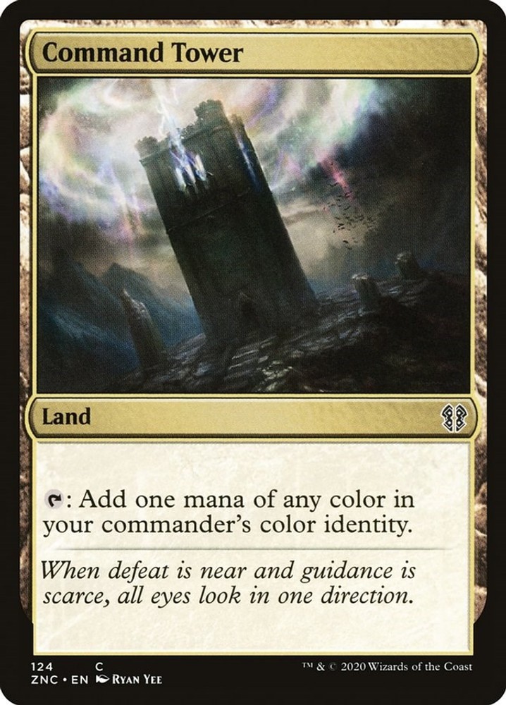 Command Tower - ZNC - 124 NM/LP