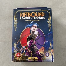 Riftbound League of Legends Trading CardGame: Champion Deck- Jinx — sealed Riftbound TCG product