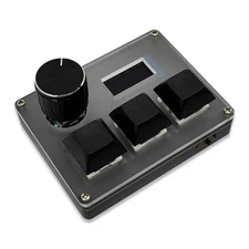 3-Key Wired Custom Keyboard    OSU Gaming Keyboard with Knob Screen RGB2938