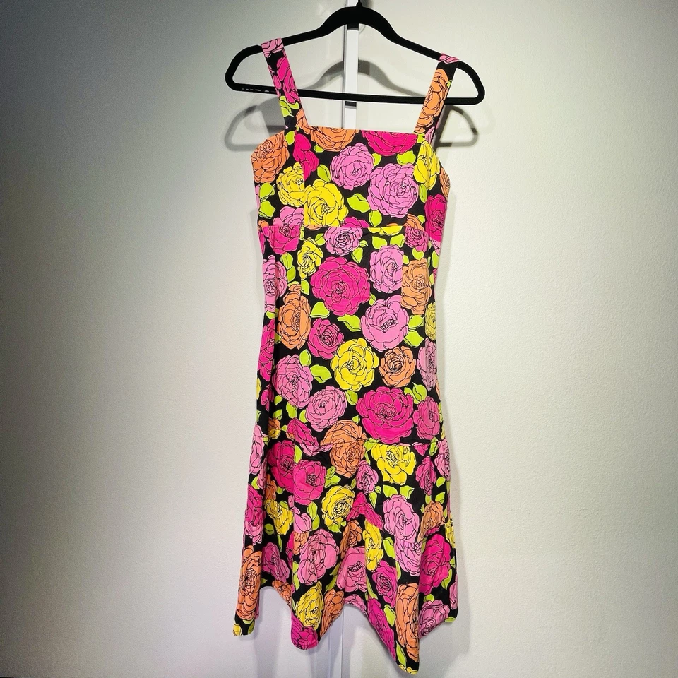 Y2K women’s midi dress size 8 flower forest fairy cottagecore  - Image 4 of 4