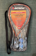 Ektelon 900 Power Level Racquet Ball Racquet with case with 2 balls