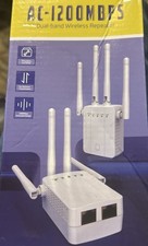 WiFi Extender Signal Booster 2025 WiFi Extender AC1200Mbps Dual Band 5.8GHz/...