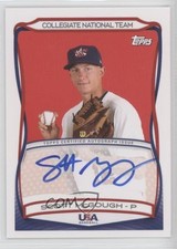 2010 Topps USA Baseball Team Auto Scott McGough #A-32 Auto 8k6
