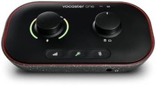 Focusrite Vocaster One Podcast Interface, Solo Creator Recording