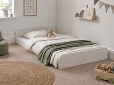 Strictly Beds and Bunks Leon Montessori Solid Pine Low Floor Bed Frame