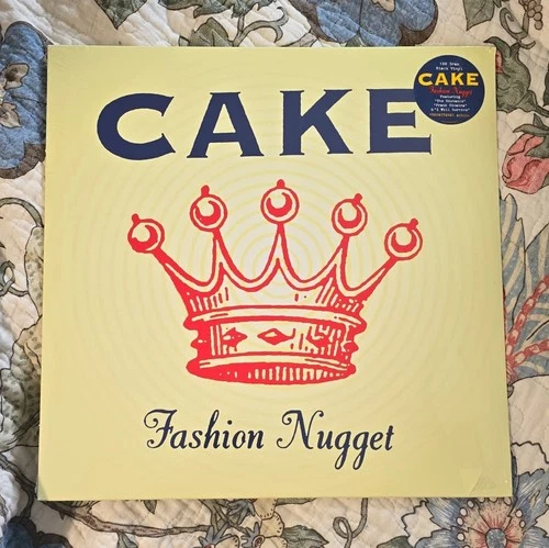 Cake - Fashion Nugget 12" Black Vinyl LP 180 Gram Remastered - product listing photo