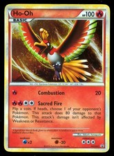 Ho-Oh HGSS01 LP- Promo Pokemon Card