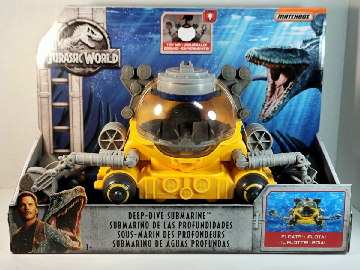 Jurassic World Fallen Kingdom 2018 Mattel Matchbox Deep Dive