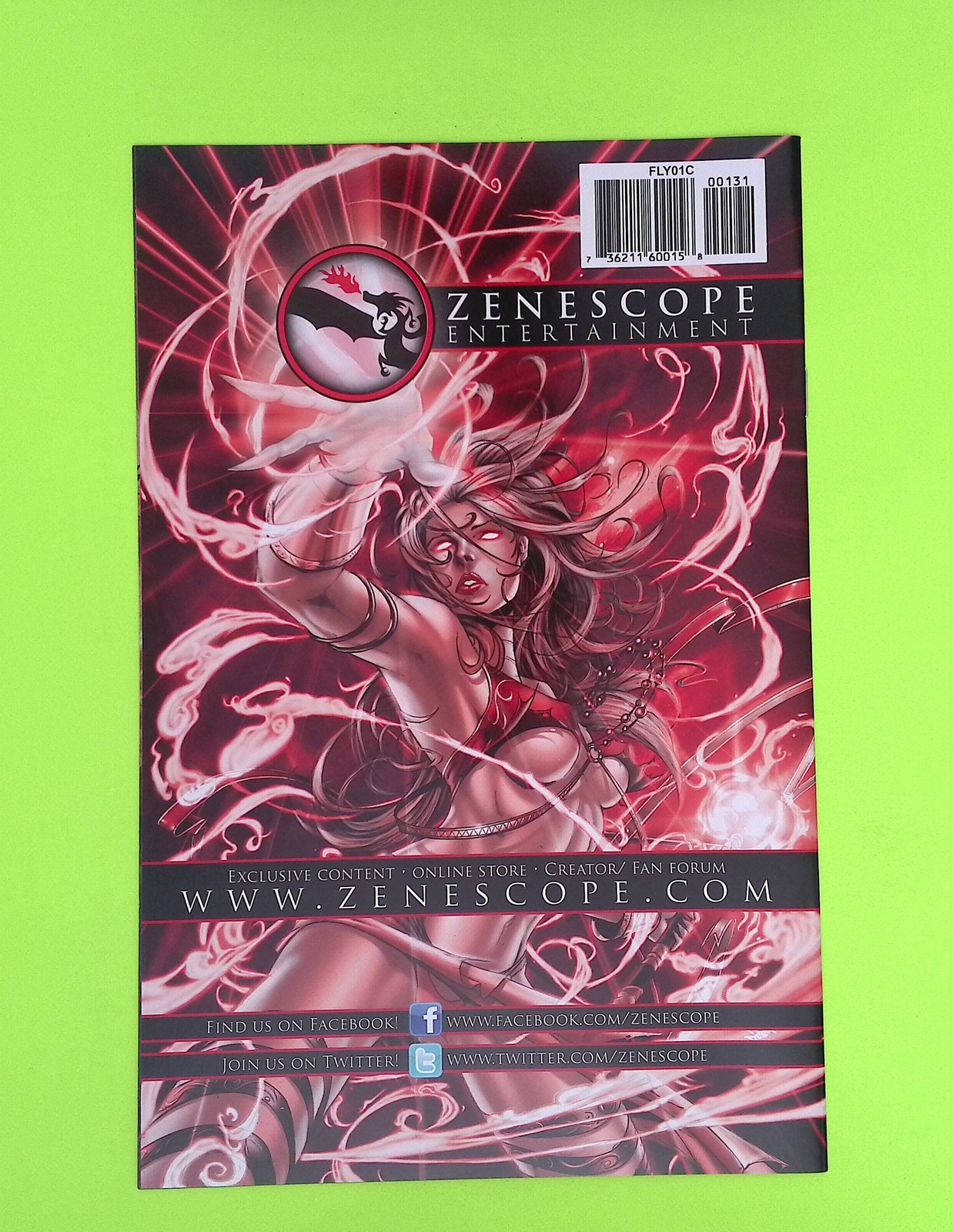 Fly #1c 2011 Zenescope Entertainment, Inc. Variant High Grade Comic Book W120-11