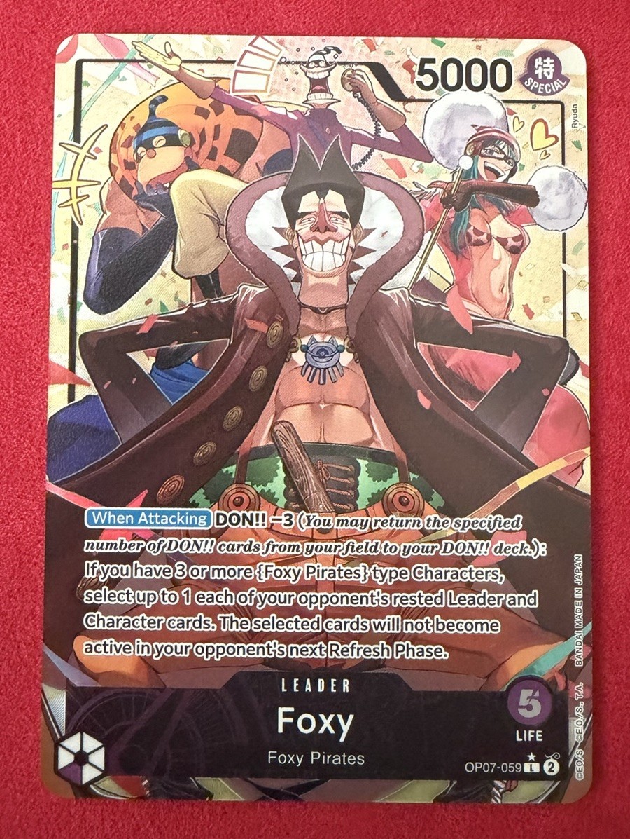 Foxy Alternate Art OP07-059 500 Years in the Future