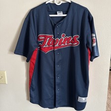 Dynasty MLB TWINS Jersey  Men’s Large Baseball