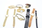 T x10 Ladies Quartz Gold Tone Seiko Wristwatches Not Tested Etc