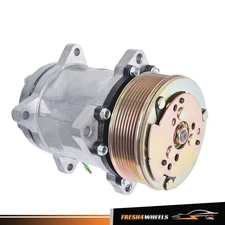 A/C Compressor & Clutch For 1985 1986-1990 Jeep Wrangler 1985-1987 Jeep Cherokee