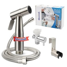 Handheld Toilet Bidet Sprayer for Toilet-Adjustable Water Pressure Control wi...