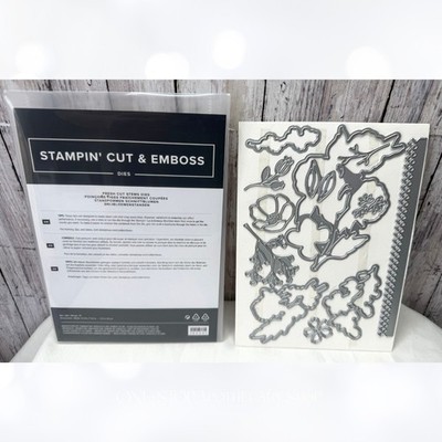 Stampin Up FRESH CUT STEMS Flowers Dies