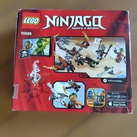 LEGO NINJAGO 70599 Cole's Elemental Dragon Set w/ Ninja Minifigures Building Toy