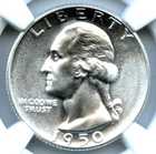 1950 Washington Quarter, NGC PF68