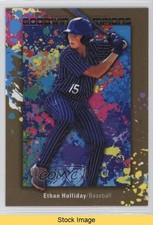 2024 Upper Deck Goodwin Champions Splash of Color Gold Ethan Holliday READ 3yd