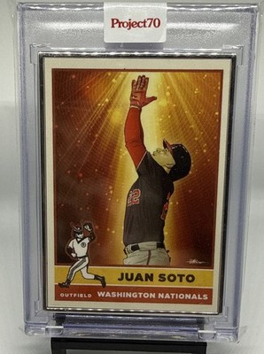 2021 Project 70 Artist Proof Silver Frame /51 Juan Soto Quiccs card # 526 #18/51