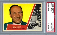 1963 Topps HK #22 PSA 8 Billy Reay Black Hawks 22 Nice! SET BREAK