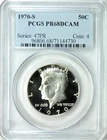 1970-S PCGS PR68 DCAM Deep Cameo Kennedy Proof Silver Half Dollar