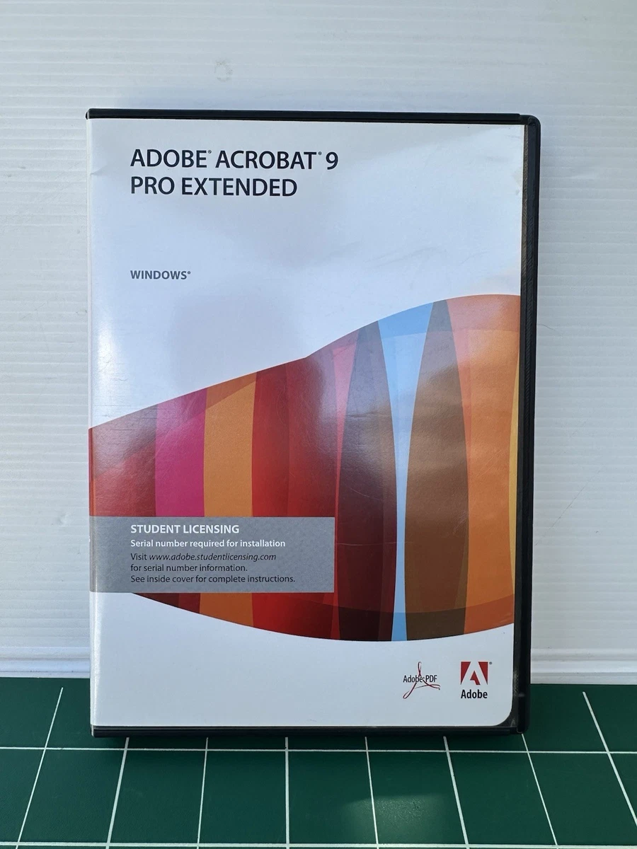 adobe acrobat 9 pro products for sale | eBay