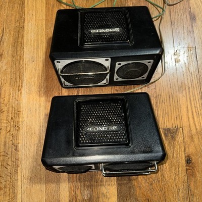 VTG. 80's Pioneer TS-X6 Stereo 3-Way Car Speaker ! Original Owner