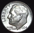 1964-D 10C Roosevelt Dime BU 90% Silver 26lat0117-3
