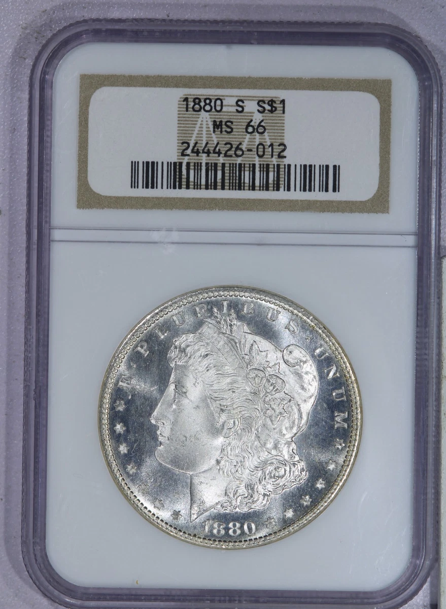 MS 66 Graded 1880 Year Morgan US Dollars (1878-1921) for sale | eBay