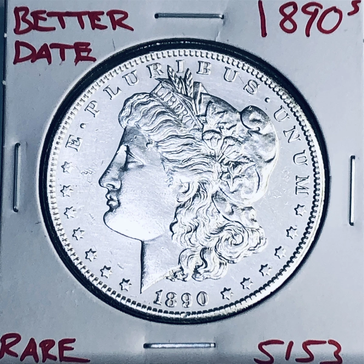 U.S. Mint Silver 1890 Year Morgan US Dollars (1878-1921) for sale