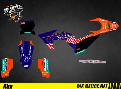 Kit déco Motocross - KTM - 85SX - SAAD - ORIGINAL - 2D Racing - Kits
