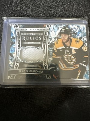 2022-23 Upper Deck Black Diamond - Diamond Mine Relics David Pastrnak