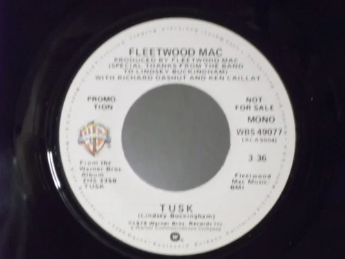 Fleetwood Mac,WB 49077"TUSK",US,7" 45,1979 PROMO blues rock, Mint-