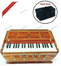 8 Stopper Bombay Style Best Harmonium Chudidar Double Bellow 39 Key Two Reed