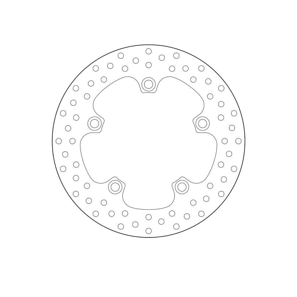 Brake Disc for SUZUKI GSXS 750 Z ABS 2017-2019 Rear Brembo - Image 2 of 4