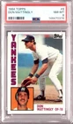 DON MATTINGLY 1984 Topps #8 PSA 8 NM-MT Rookie RC New York Yankees