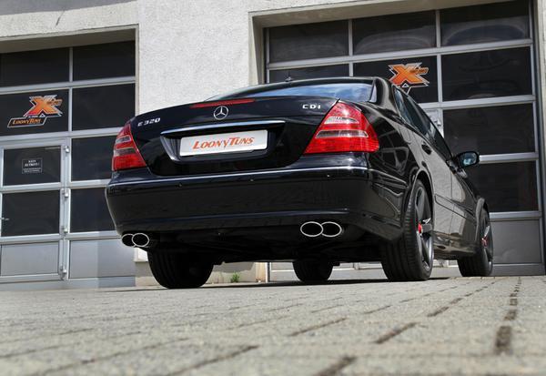 Mercedes E-Klasse W211 S211 E500 T-Modell FOX Sportauspuffanlage Ab Kat Fox Mb042014 344anl2