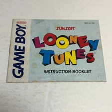Looney Tunes Instruction Booklet ONLY! (Game Boy, GB) Gameboy Manual