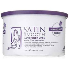 Satin Smooth Lavender Wax With Chamomile 14oz