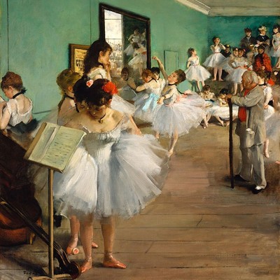 The Dance Class > Degas, Edgar