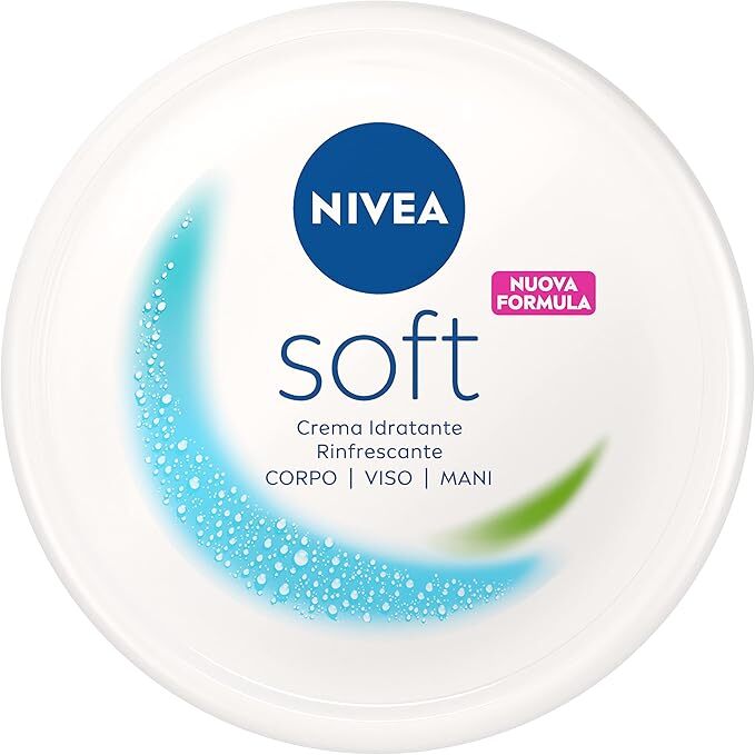 NIVEA SOFT CREMA IDRATANTE 300 ML- PEZZI 3.