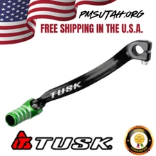 Tusk Gear Shift Pedal 2001-2013 Kawasaki KX 85 KX85 Folding Shifter Lever Green