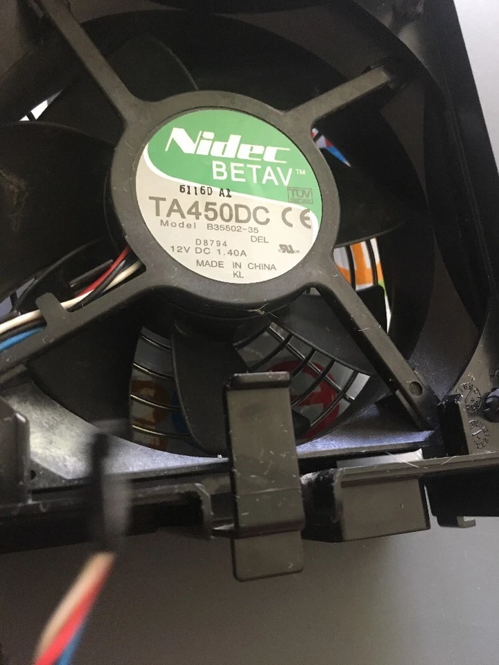 Dell XPS/Dimension 400Intake Fan Nidec Betav TA450DC B35502-35 - Image 3 of 4